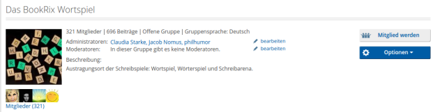 Die Gruppe "Wortspiel"